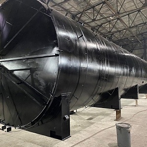 Двустенный горизонтальный резервуар РГСД-60 м3